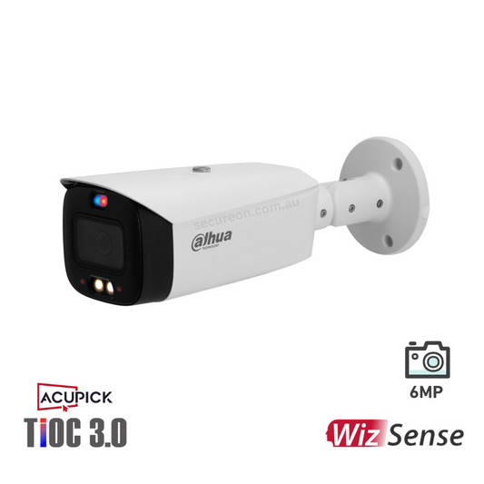 Dahua 6MP TiOC 3.0 AcuPick Fixed 2.8mm Bullet Security Camera DH-IPC-HFW3649T1-AS-PV-ANZ-S2