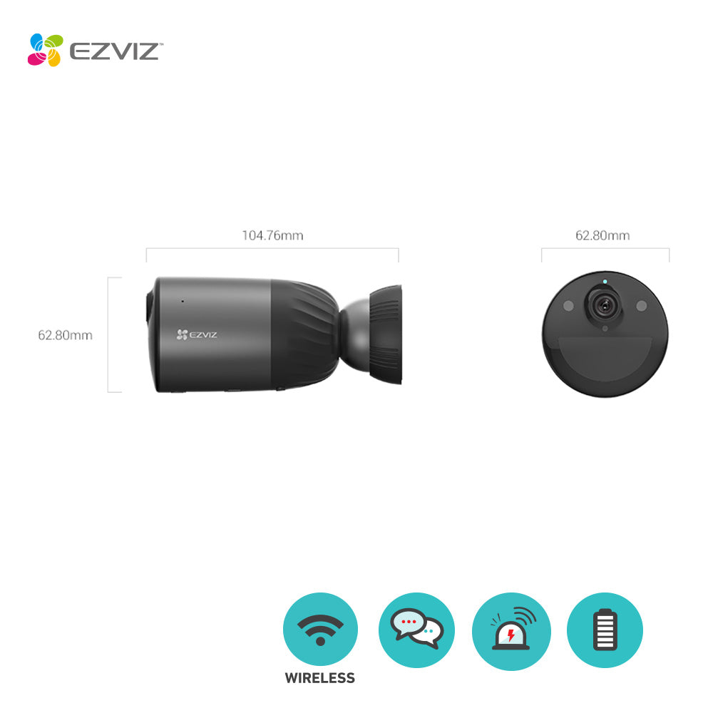 EZVIZ eLife Outdoor Battery-Powered Wireless Camera BC1C