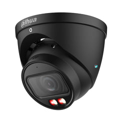 Dahua 8MP WizSense Smart Dual Light Eyeball Turret Camera - Varifocal 2.7-13.5mm, Black - HDW3867T-ZS-IL-ANZ-BLK