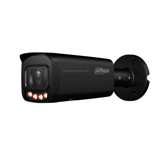 Dahua 8MP WizSense Smart Dual Light Bullet Camera - Varifocal 2.7-13.5mm, Black - HFW3867T-ZAS-IL-ANZ-BLK