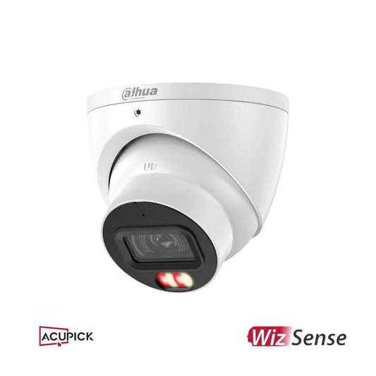 Dahua 8MP Smart Dual Light 2.8mm Turret Eyeball WizSense Network Camera DH-IPC-HDW3867EM-S-IL-ANZ