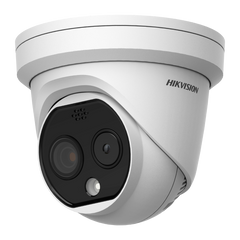 Hikvision 4MP Thermographic Network Turret Camera HeatPro DS-2TD1217-2/QA