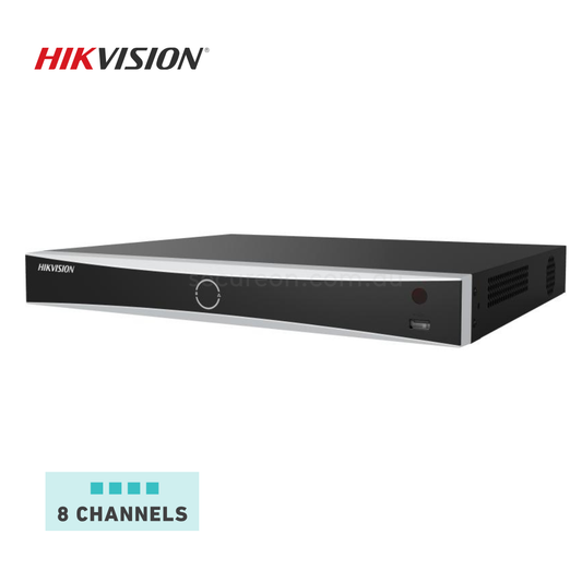 Hikvision 16CH VPRO Series VR AcuSeek/AcuSearch 16 PoE 2 Bay 1RU 4TB HDD DS-7616NXI-I2/16P/VPro-4TB