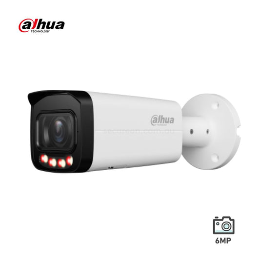 Dahua 6MP WizSense Smart Dual Light Bullet Camera - Varifocal 2.7-13.5mm -HFW3667T-ZAS-IL-ANZ