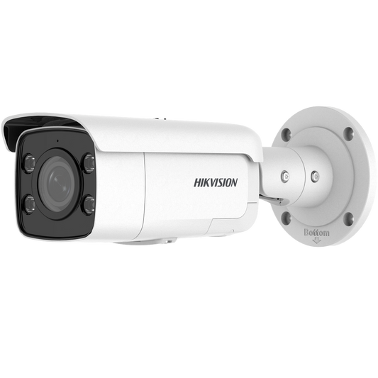 Hikvision DS-2CD2T87G2-LSU/SL 8MP ColorVu Strobe Light and Audible Warning Fixed Bullet Network Camera