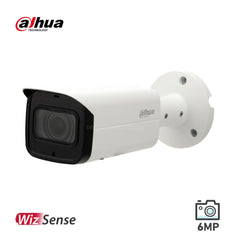 Dahua 6MP IR Vari-focal Bullet WizSense Network Camera DH-IPC-HFW3666TP-ZAS-AUS