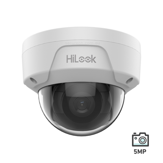 HiLook 5MP 2.8mm Fixed Dome Network Camera IPC-D150H