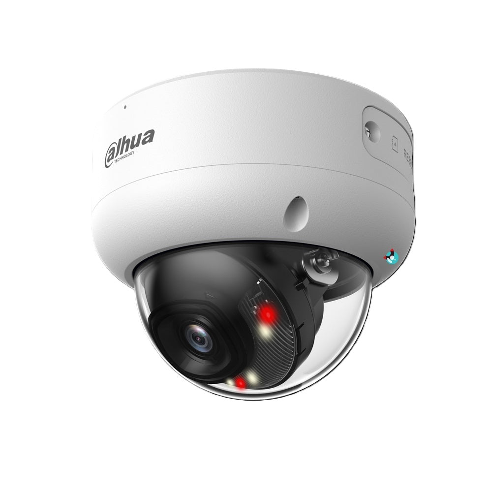 Dahua 8MP WizSense Smart Dual Light Vandal Dome Camera - Fixed 2.8mm - HDBW3867E-AS-IL-ANZ