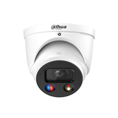 White security camera with 'Dahua' branding on a white background