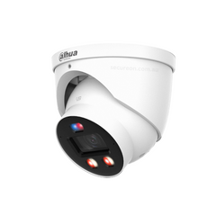 Dahua 6MP Smart Dual Light Active Deterrence Fixed-focal Eyeball Turret Network Camera WizSense TiOC White IPC-HDW3649H-AS-PV-PRO-ANZ