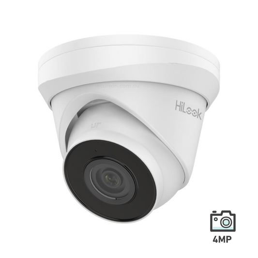 HiLook 4MP 2.8mm Fixed Turret Network Camera IPC-T240H-MU