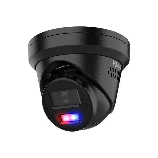 HiLook 8MP All-in-one ColorVu Active Deterrent Turret Camera 2.8mm Black IPC-T289H-MU/SL