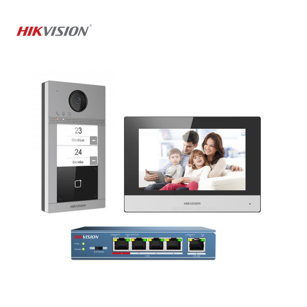 Hikvision Gen2 IP Villa 2 Button Intercom Kit