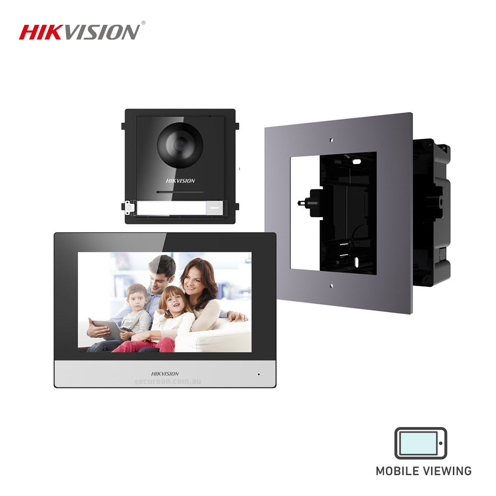 Hikvision Gen2 IP Flush Mount Modular Intercom Kit