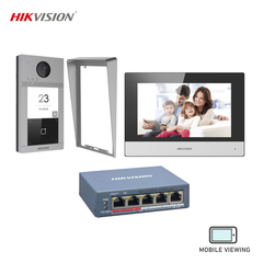 Hikvision Gen2 IP Villa 1 Button Intercom Kit