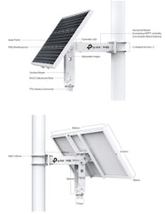 TP-Link VIGI 4G Full Colour PT Solar Kit 60W KIT-TP-4GSOLAR60W