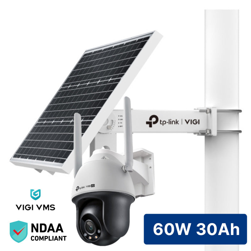 TP-Link VIGI 4G Full Colour PT Solar Kit 60W KIT-TP-4GSOLAR60W