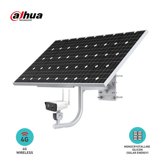 Dahua 100W Solar Camera System Kit WizSense With Lithium Battery