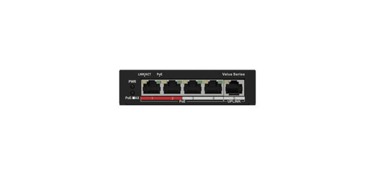 HiLook 4-Port Unmanaged POE Switch 35W NS-0105P-35