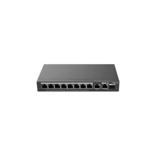 Ruijie Reyee 10-Port GE Smart Cloud Managed Switch 8x PoE+ 120W 9x GE 1x GE/SFP Combo RG-ES210GS-P