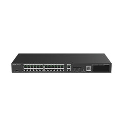 Ruijie Reyee 28P GE Smart Cloud Managed Switch 24x PoE+ 370W 26x GE 2x SFP RG-ES228GS-P