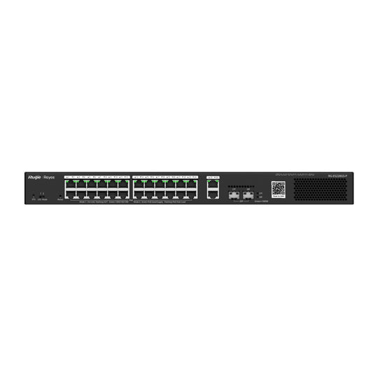 Ruijie Reyee 28P GE Smart Cloud Managed Switch 24x PoE+ 370W 26x GE 2x SFP RG-ES228GS-P