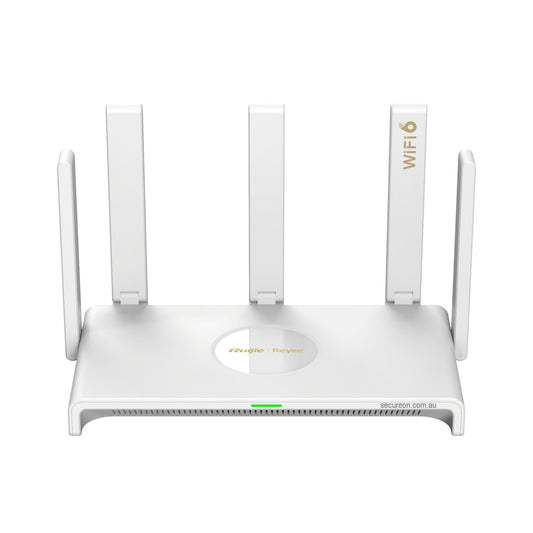 Ruijie Reyee AX3000 Wi-Fi 6 Dual-Band Gigabit Home Router Dual-WAN 160MHz RG-EW3000GX