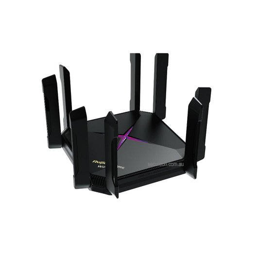Ruijie Reyee AX6000 Wi-Fi 6 Tri-Band Mesh Router 2.5G Port Dual-WAN 160MHz 8x Antenna RG-EW6000GX