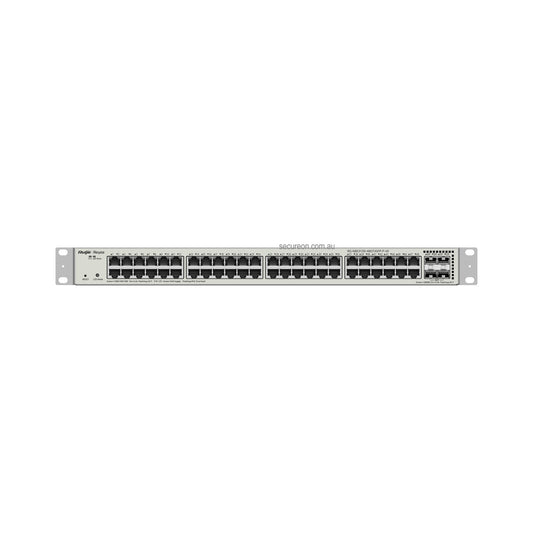 Ruijie Reyee 52-Port GE Layer 2 Cloud Managed Switch 48x PoE+ 370W 4x SFP RG-NBS3100-48GT4SFP-P-V2