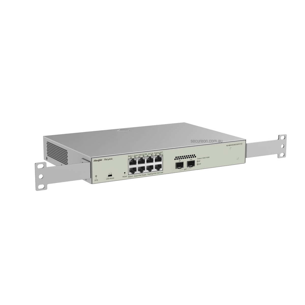 Ruijie Reyee 10-Port GE Layer 2 Cloud Managed Switch 8x PoE+ 125W 2x SFP RG-NBS3100-8GT2SFP-P-V2