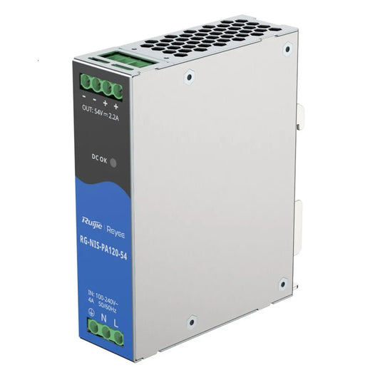 Ruijie Reyee 120W DIN Rail AC/DC Power Supply for Industrial Switch 54V RG-NIS-PA120-54
