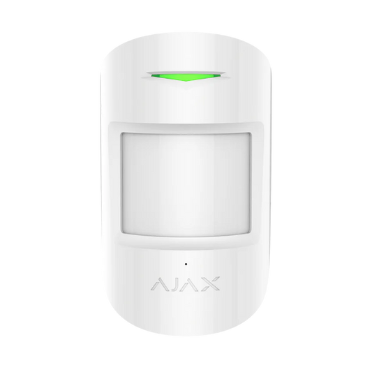 AJAX Combiprotect, Wireless Motion And Glass Break Detector With Pet Immunity White AJAX#30614