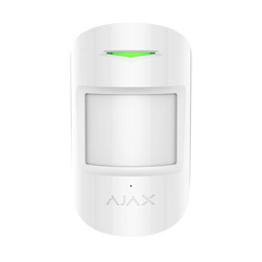 AJAX Combiprotect, Wireless Motion And Glass Break Detector With Pet Immunity White AJAX#30614