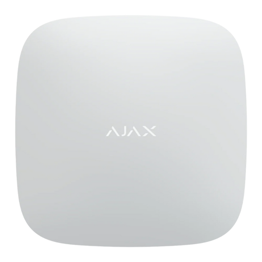 AJAX Hub 2 Plus, Advanced Control Panel With Alarm Photo Verification Support (2Xsim, 4G/3G/2G, Ethernet, Wi-Fi) White AJAX#30639