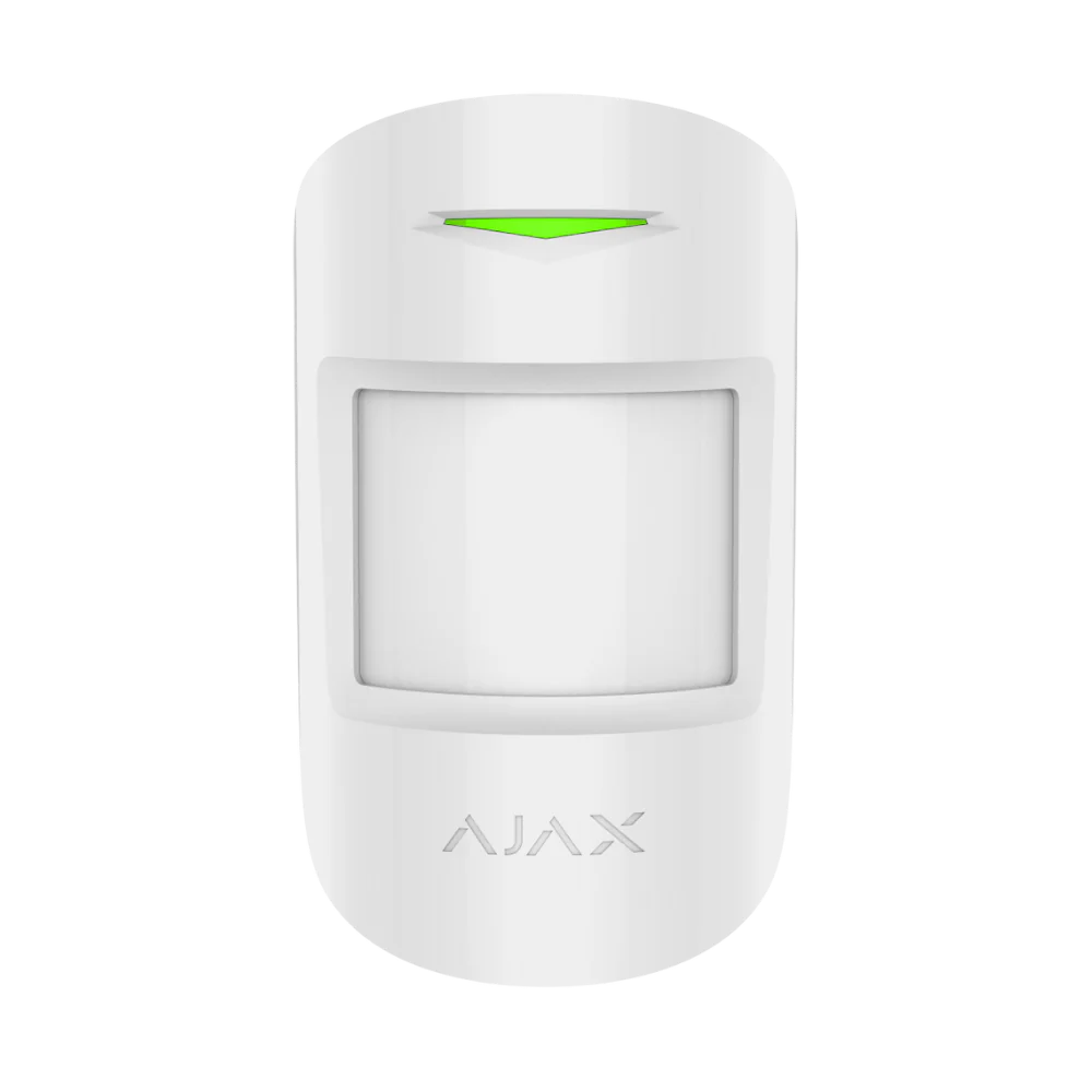 AJAX Motionprotect Plus, Wireless Pet Immune Motion Detector With Microwave Sensor White AJAX#30660