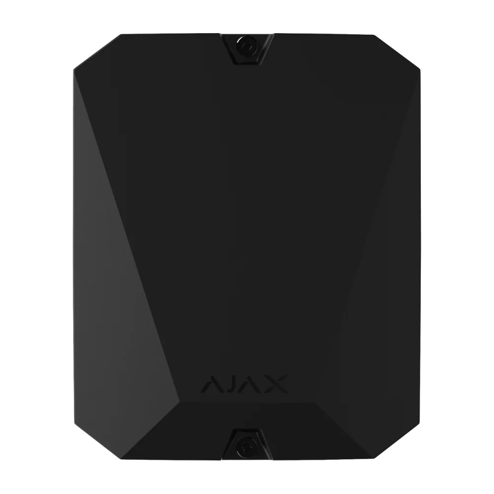 AJAX Multitransmitter, Integration Module With 18 Wired Zones For Connecting Third-Party Detectors To Ajax Security System Black AJAX#30661