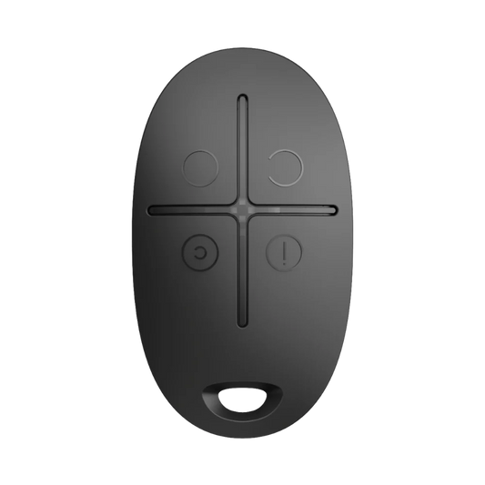 AJAX Spacecontrol Two-Way Wireless Key Fob With Panic Button Black AJAX#30669