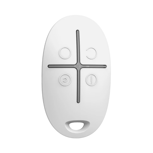 AJAX Spacecontrol Two-Way Wireless Key Fob With Panic Button White AJAX#30670