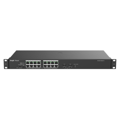 Ruijie 18-Port 10/100/1000 Mbps Unmanaged PoE Switch RG-ES118GS-P-L