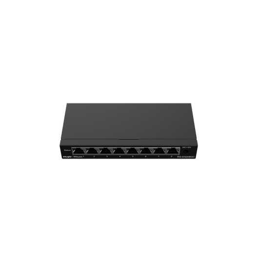 Ruijie 8-Port Gigabit Smart Cloud Managed Non-PoE Switch RG-ES208GC