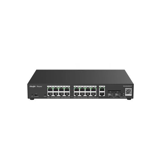 Ruijie 20-Port Gigabit Smart Cloud Managed PoE Switch RG-ES220GS-P