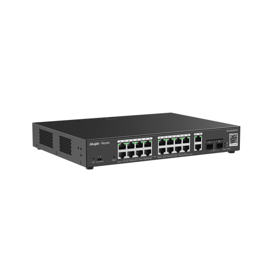 Ruijie 20-Port Gigabit Smart Cloud Managed PoE Switch RG-ES220GS-P