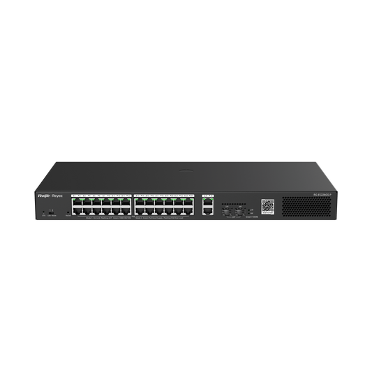 Ruijie 28-Port Gigabit Smart Cloud Managed PoE Switch RG-ES228GS-P