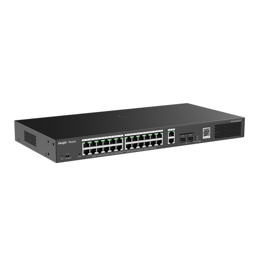 Ruijie 28-Port Gigabit Smart Cloud Managed PoE Switch RG-ES228GS-P