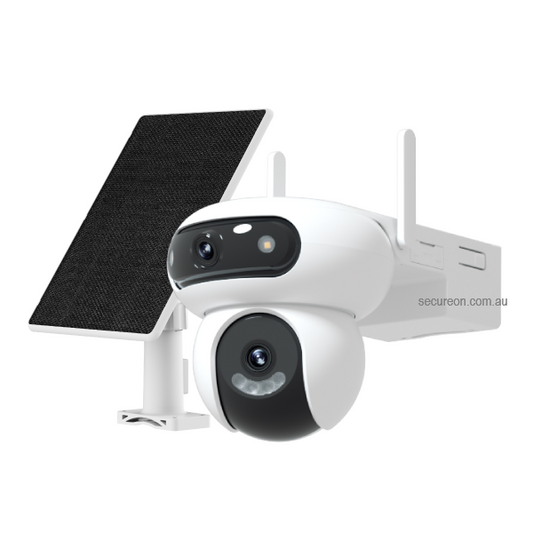 EZVIZ HB90x Dual 4G Kit Dual-Lens All-Day Recording 4G Camera with Solar Panel 8W