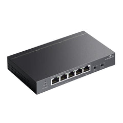 TP-Link VIGI 5-Port Gigabit Desktop PoE+ Switch with 1-Port PoE++ In and 4-Port PoE+Out TL-SG1005P-PD