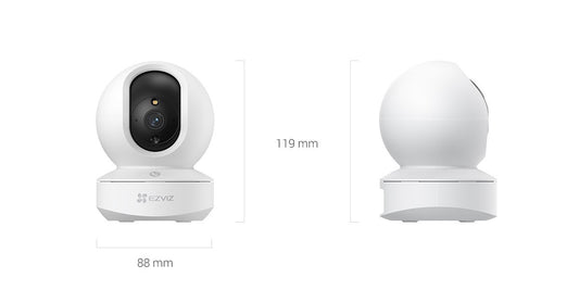 EZVIZ 5MP 3K Smart Wi-Fi Pan & Tilt Camera TY1 Pro