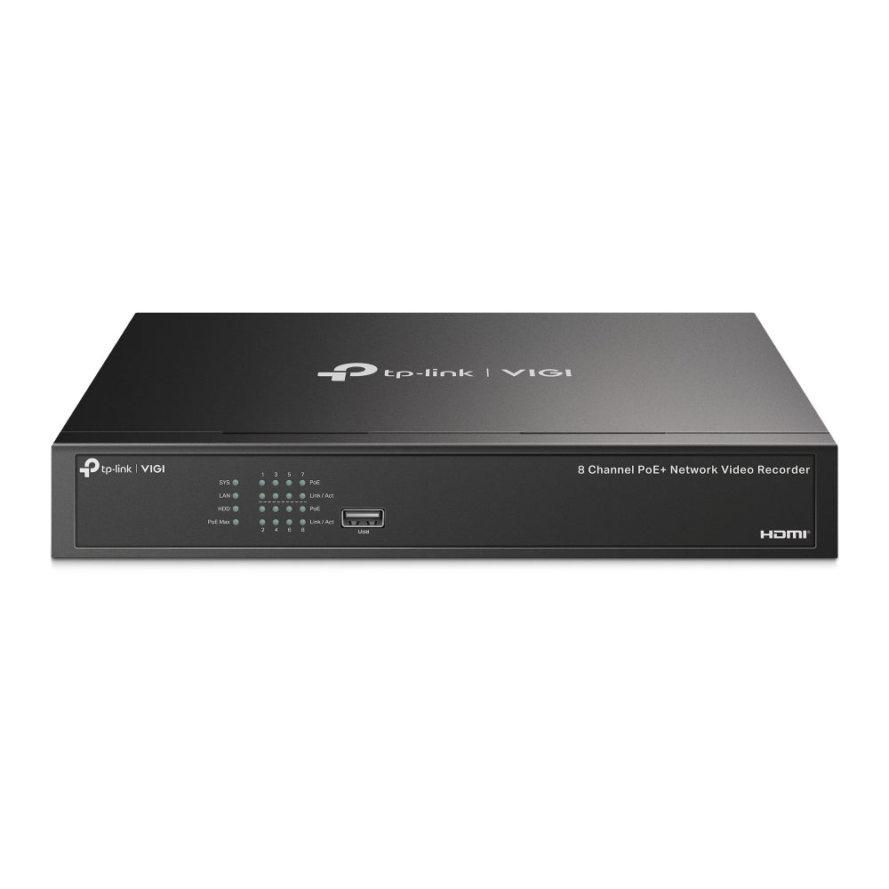 TP-Link VIGI 8 Channel PoE+ Network Video Recorder NVR1008H-8MP