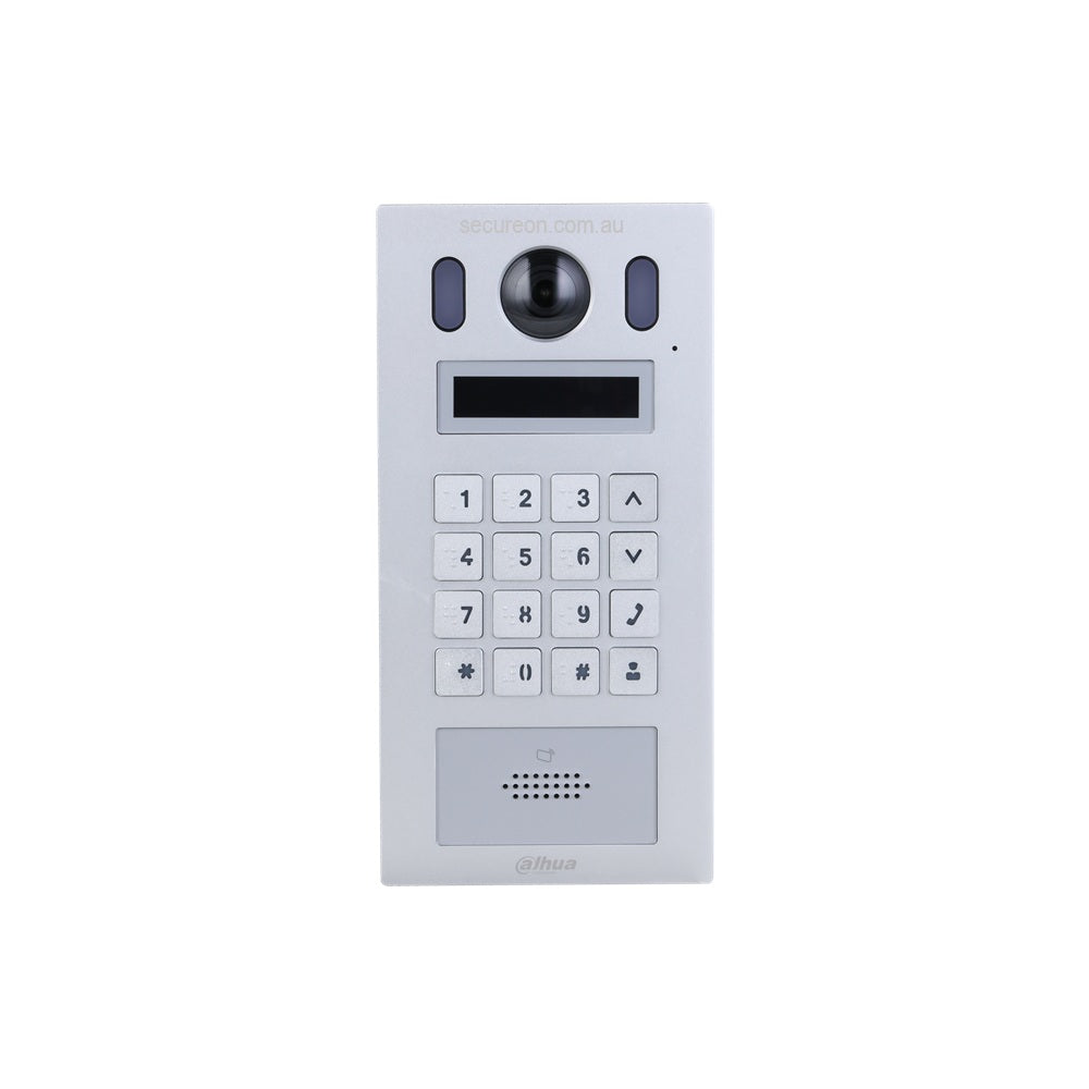 Dahua 2-Wire & PoE Apartment Outdoor Station - Keypad, Multi-Unit - VTO6222E-P