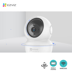 EZVIZ 4MP Smart Wi-Fi Pan & Tilt Wireless Camera C6N